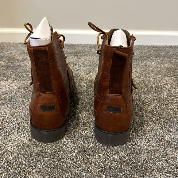 Polo Ralph Lauren| Ranger Boot Size 10 leather color: peanut - Picture 2 of 9